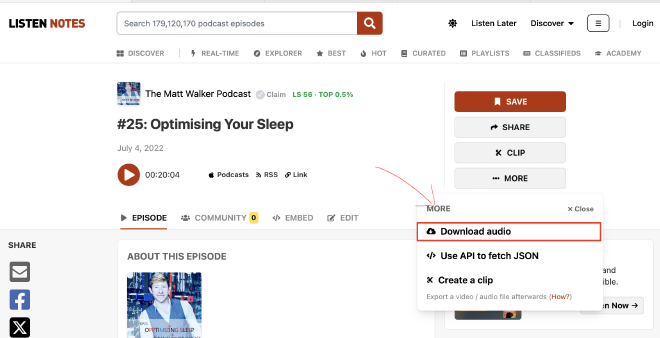Listen Notes